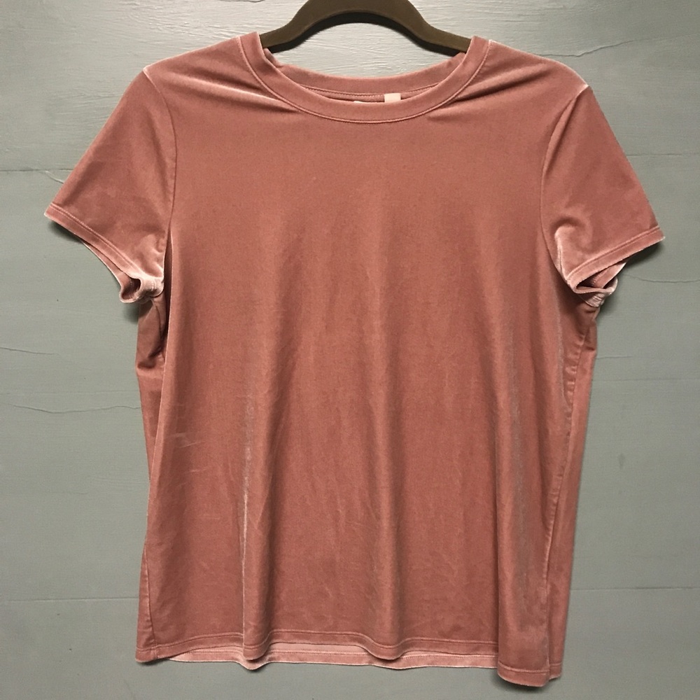 Velvet blush shirt